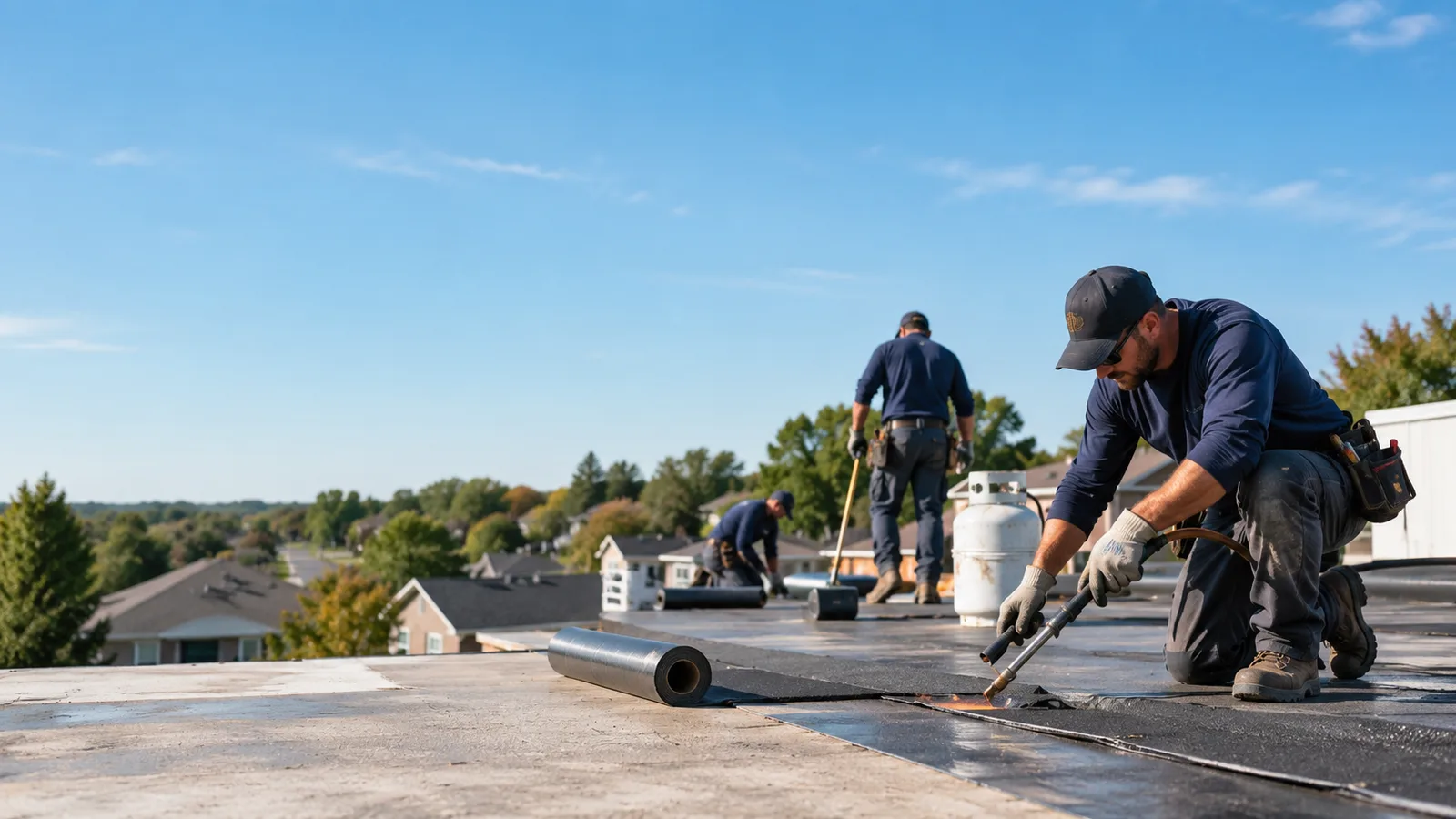 Flat Roof Leak Repair providers in Springville, PA